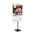 AAA-BNR Stand Kit, 32" x 60" Premium Film Banner, Double-Sided